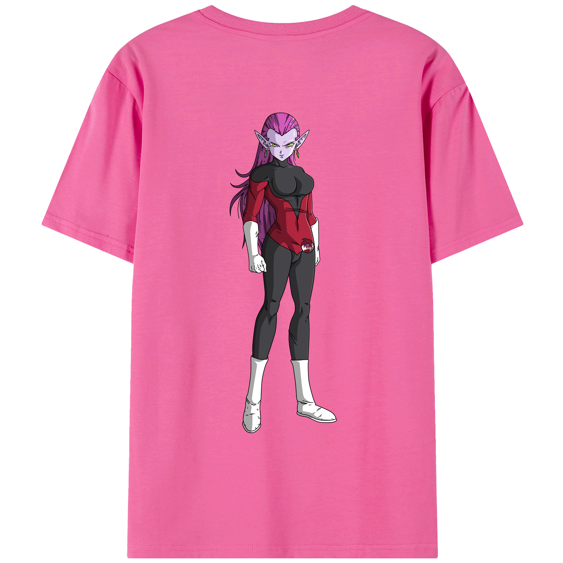 （画像用） ドラゴンボール DRAGON BALL レディース半袖Tシャツ(バックプリント)